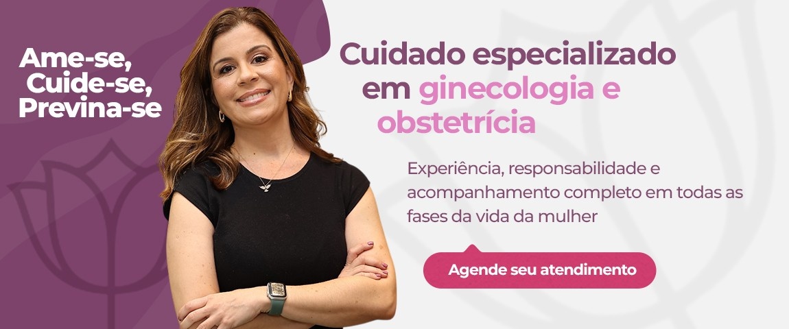 Cuidado especializado em ginecologia e obstetrícia - Dra. Aline de Almeida